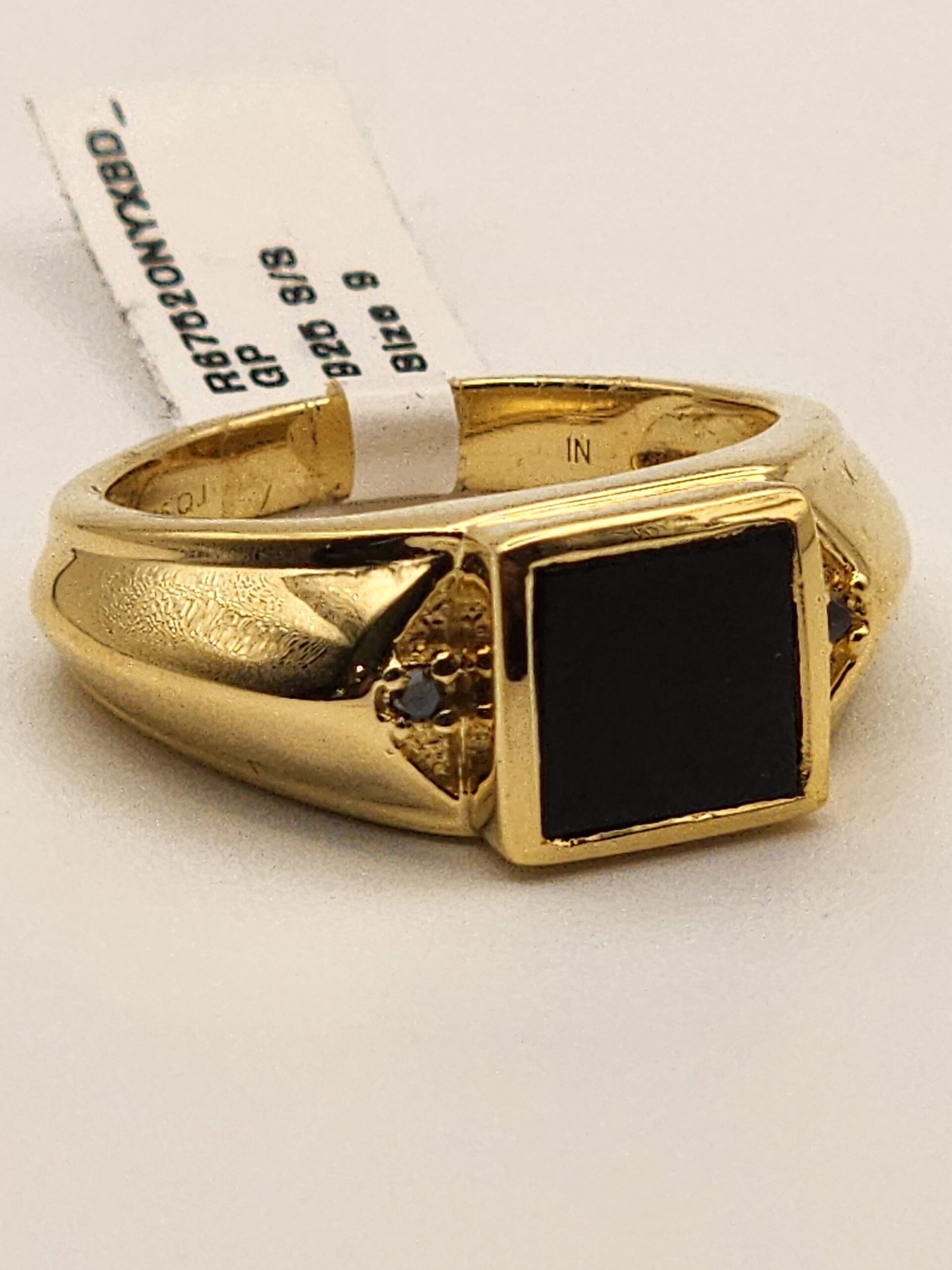 Obsidian Sovereign Onyx Ring