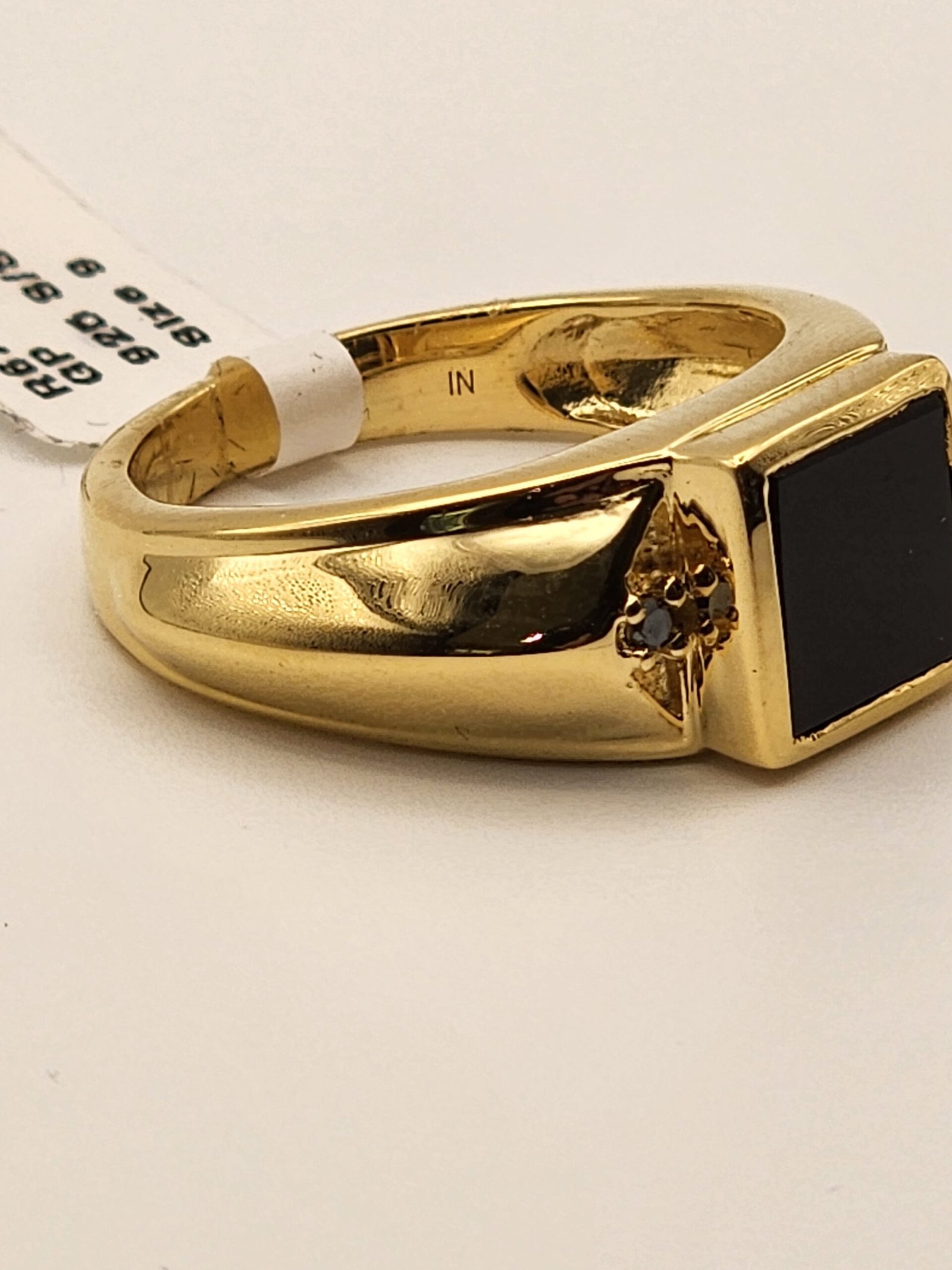 Obsidian Sovereign Onyx Ring