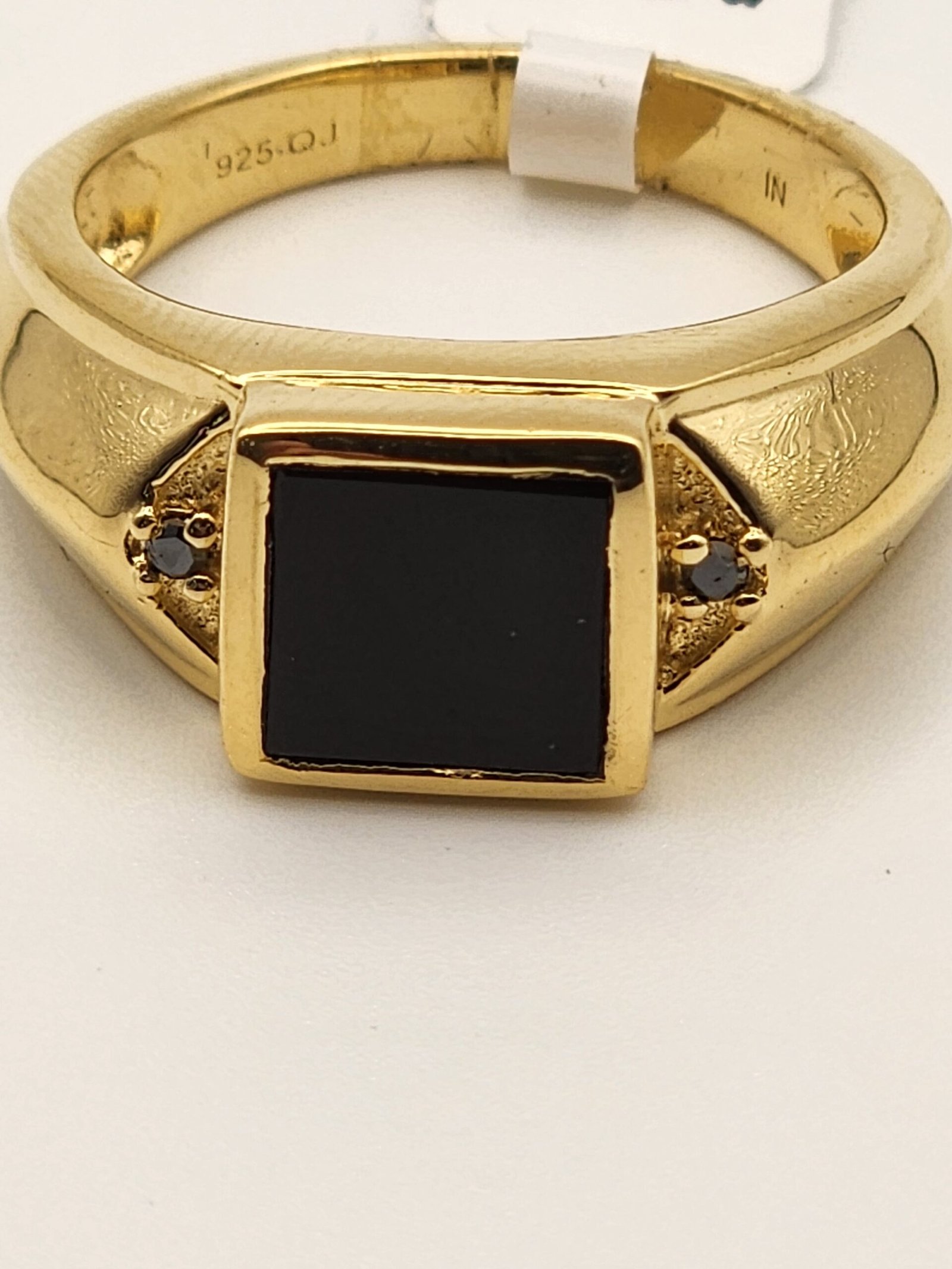 Obsidian Sovereign Onyx Ring