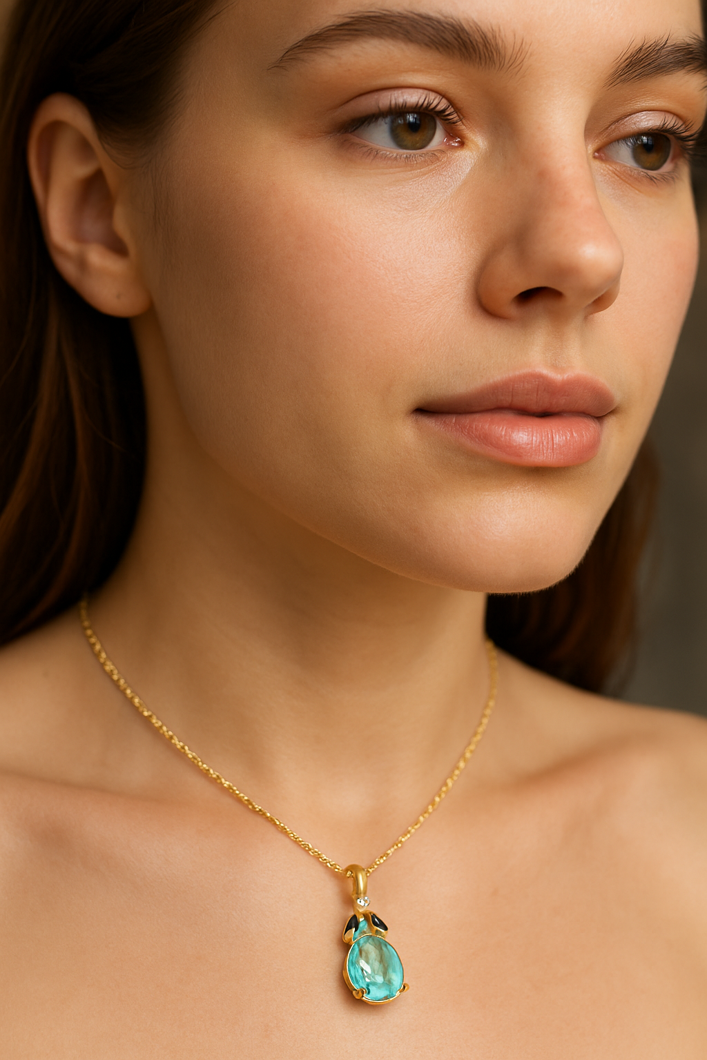 Azure Radiance Necklace