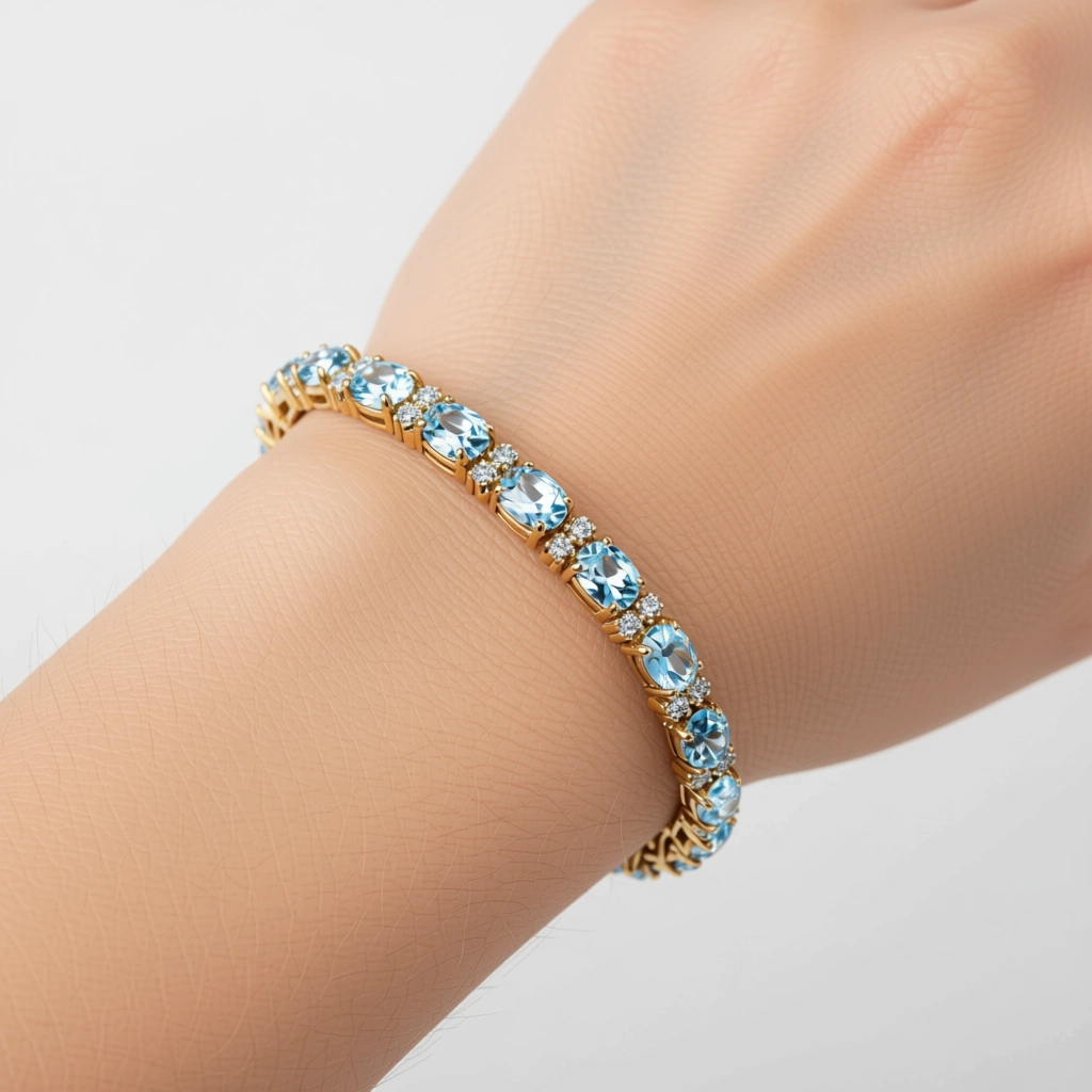 Sky Topaz Bracelet