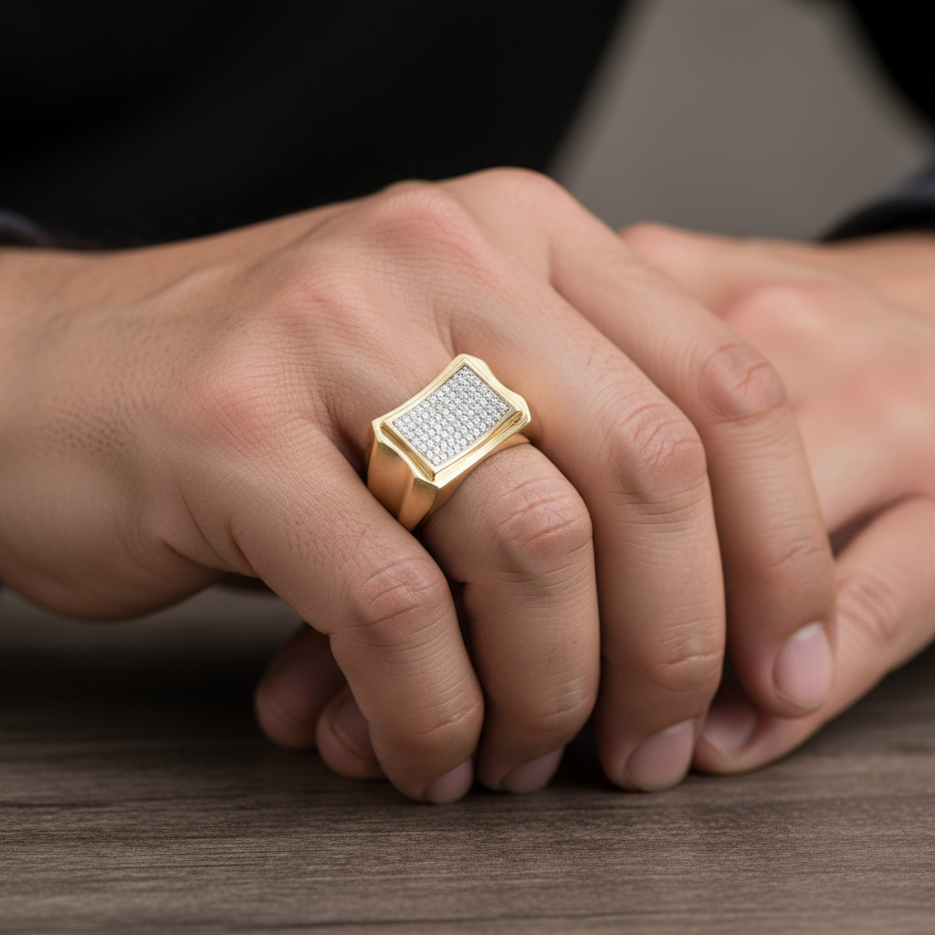 Dominion Men’s Gold Ring