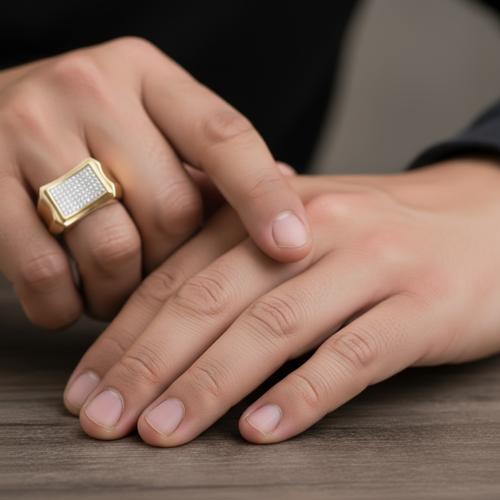 Dominion Men’s Gold Ring