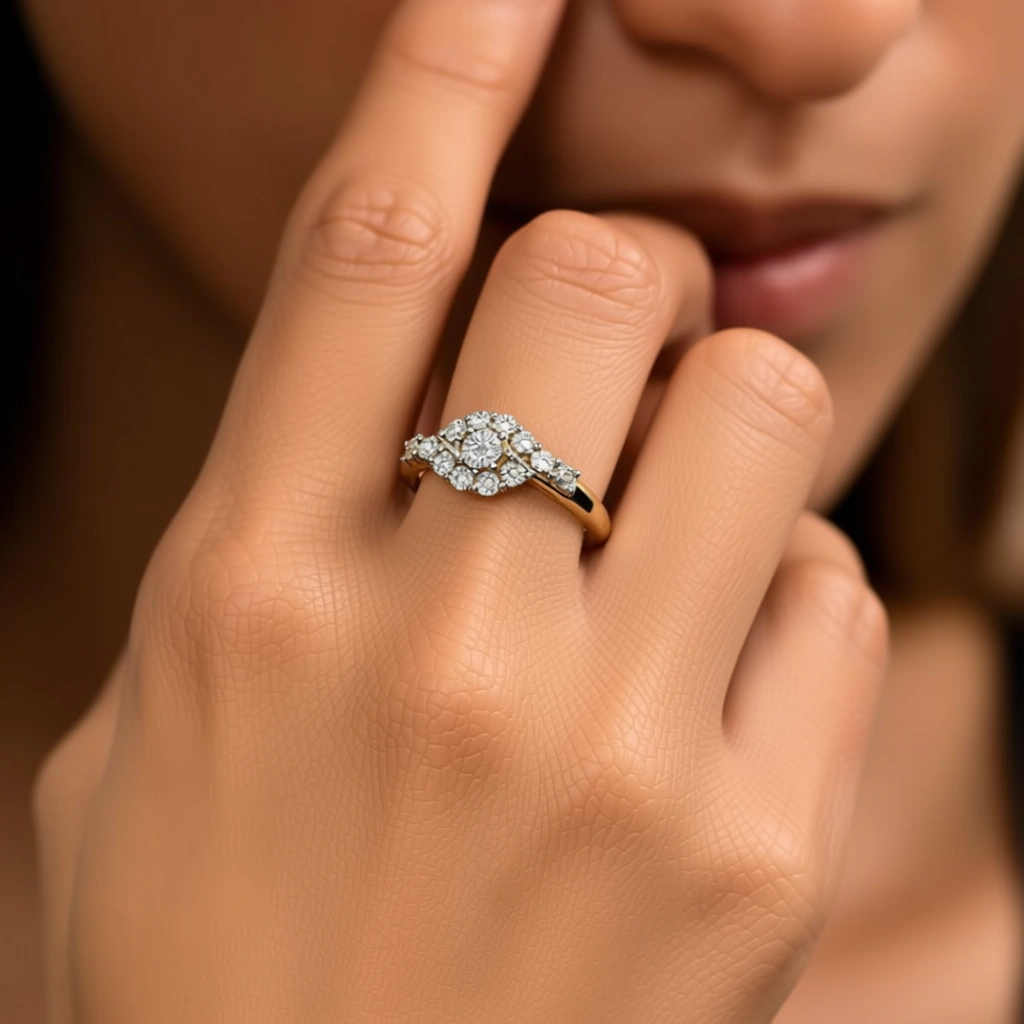 Radiant Dawn Diamond Ring