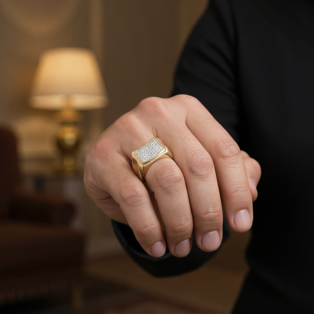 Dominion Men’s Gold Ring