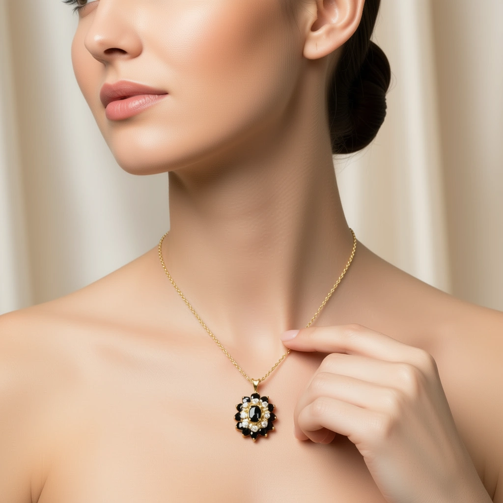 Sapphire Elegance Necklace