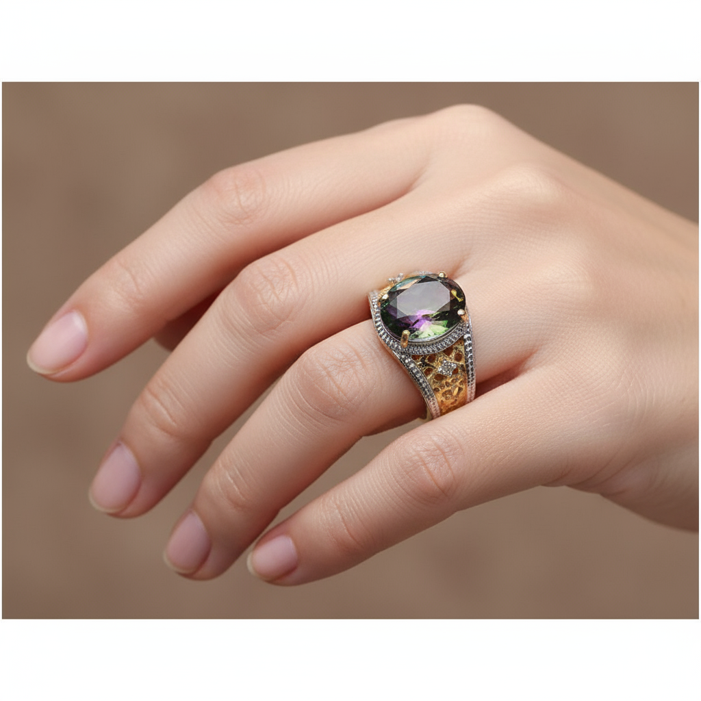 Mystic Aura Diamond Ring