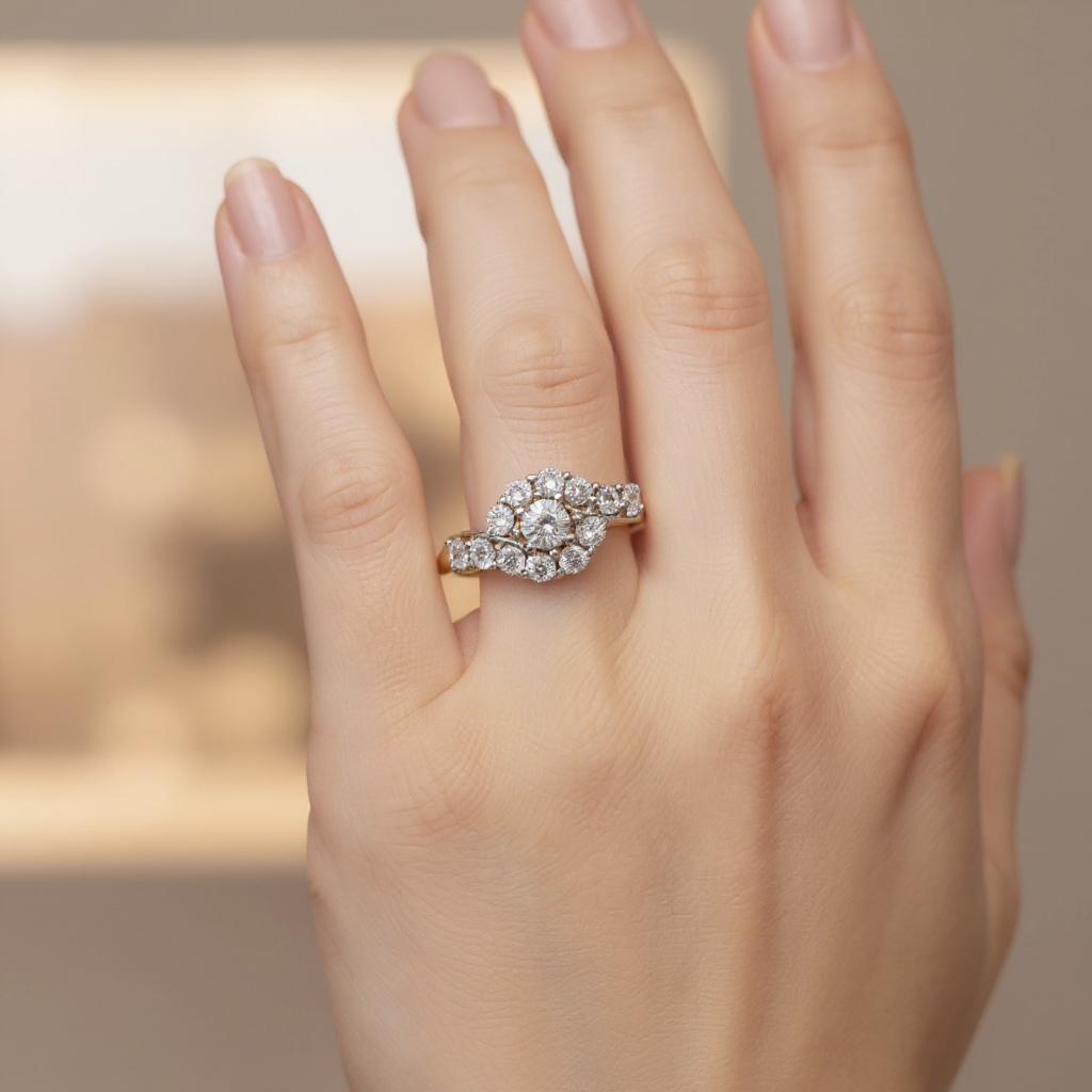 Radiant Dawn Diamond Ring